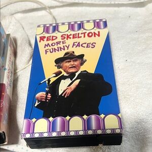 Vintage red Skelton More Funny Faces VHS